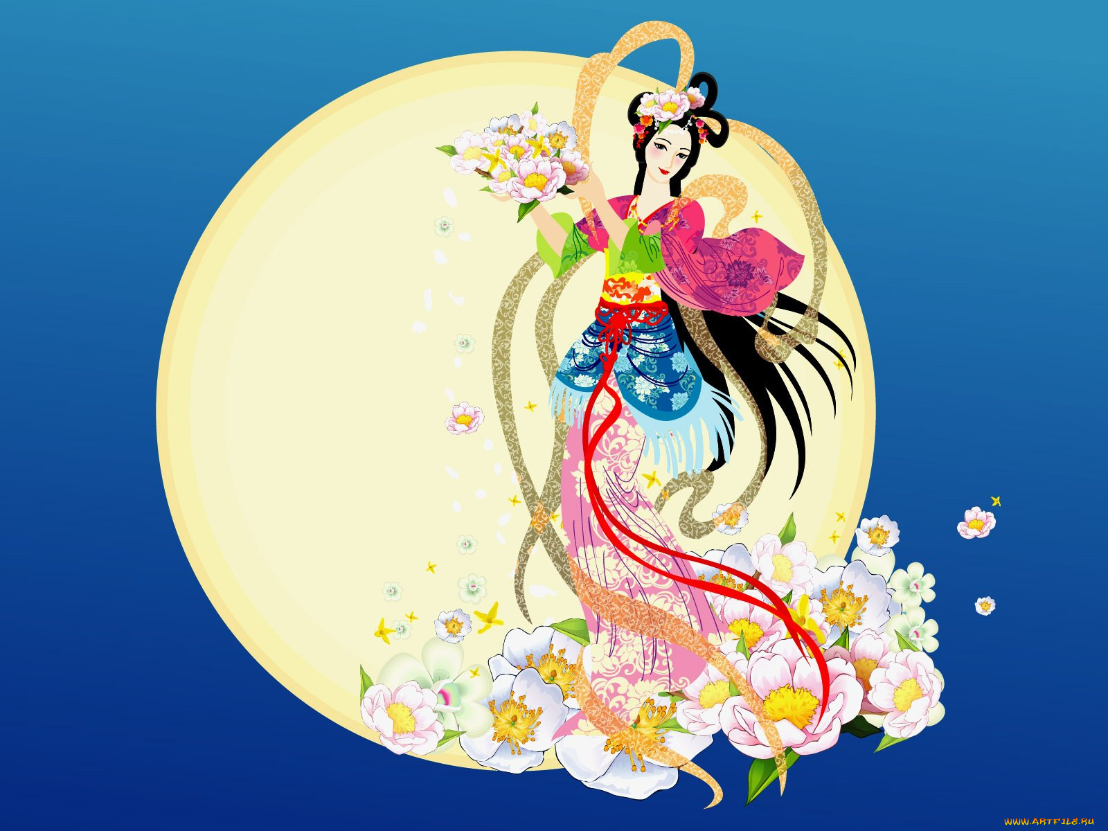 moon, goddess, , 